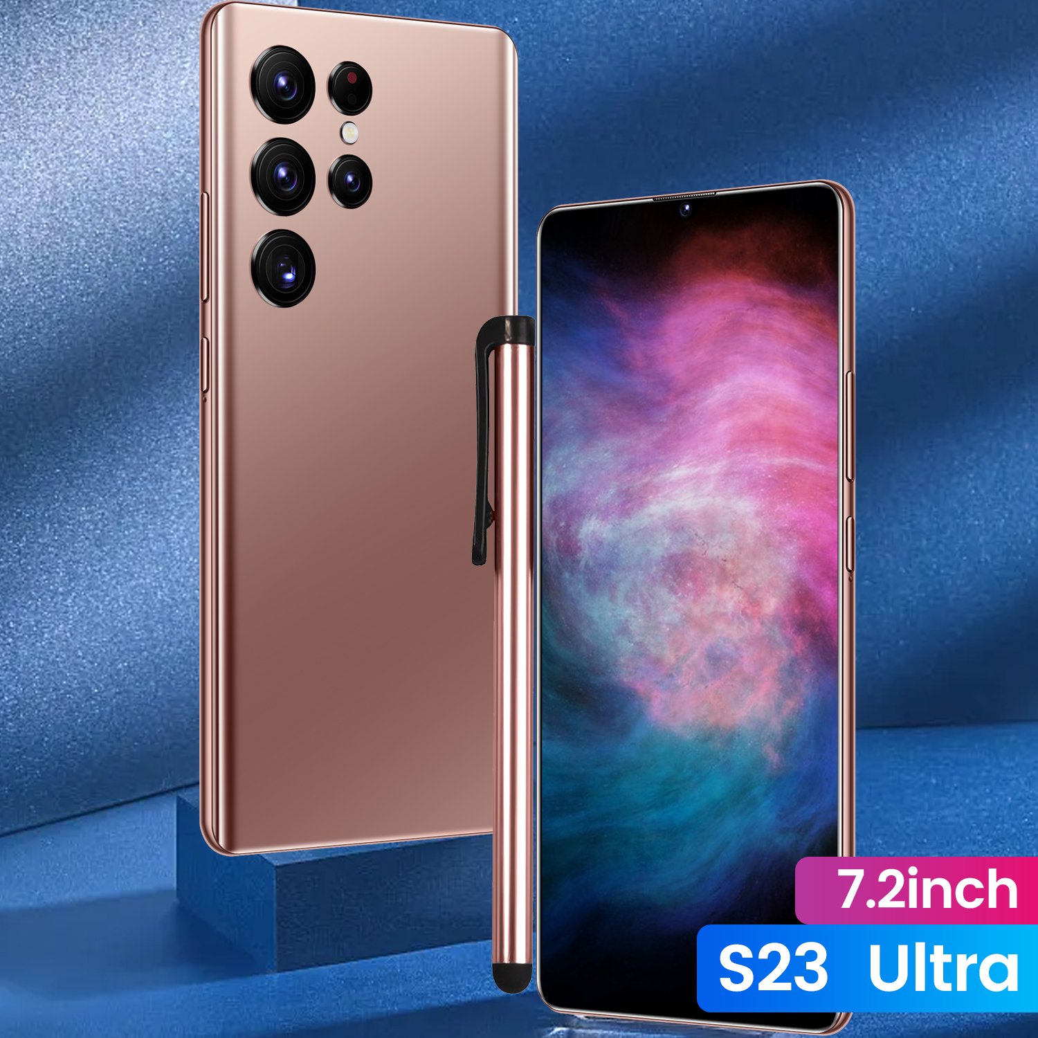 2023 new ultra-high speed S23 Ultra 16GB+1TB 5G smart phone 7.2-inch 48MP+100MP Snapdragon 8+2 Android 12 smart game phone